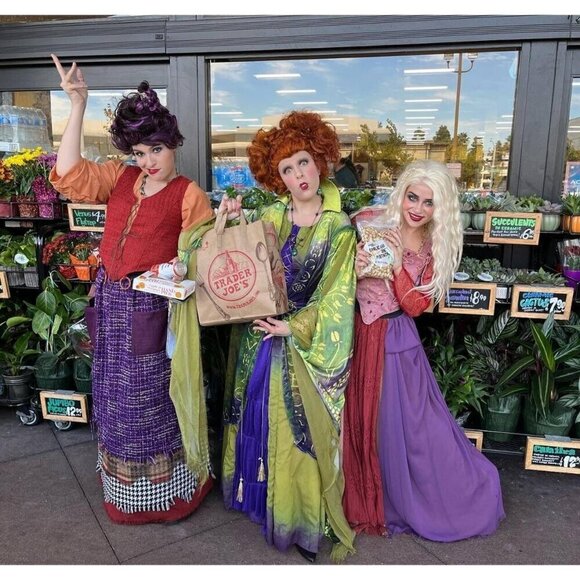 Women Brown Short Curly Copper Heart Wig Witch Costume Accessory Wigs for Party - Picture 7 of 8